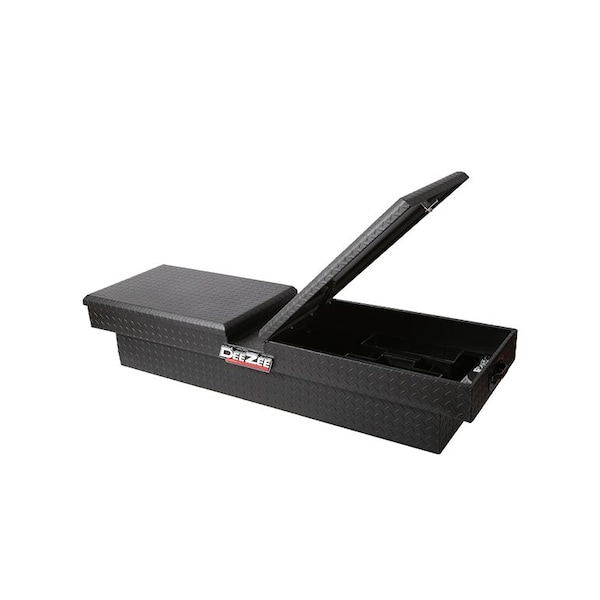 Dee Zee -BKTX/TB RED SERIES PULL HANDLE DOUBLE LID FULL SIZE (TEXTURE BLACK) DZ10370TB - main